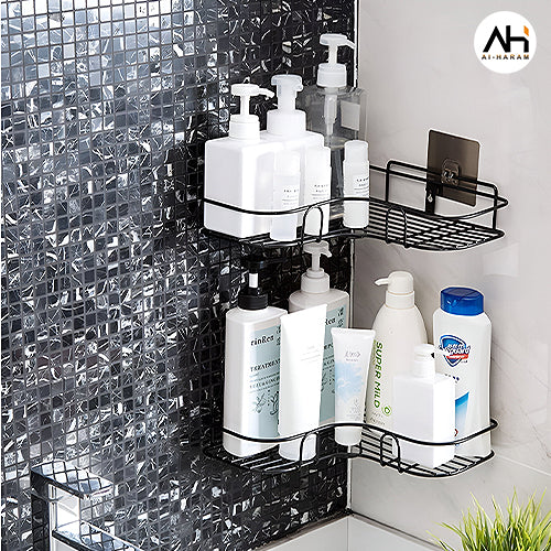 Bathroom Wall Mounted - Corner Shelf Organizer