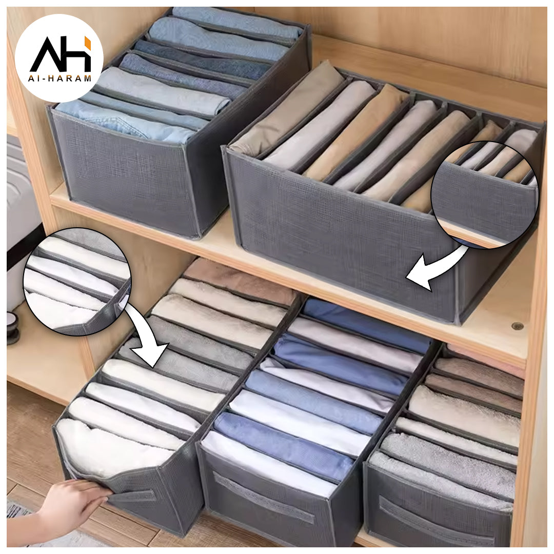 Washable Wardrobe Clothes Organizer