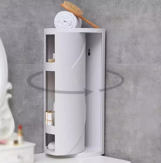 Bathroom Wall Counter Storage