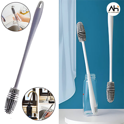 Silicone Bottle & jug Brush Long Handle