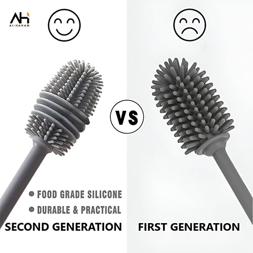 Silicone Bottle & jug Brush Long Handle