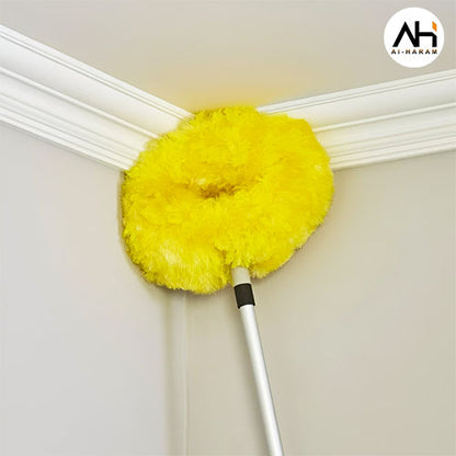 Ceiling-Fan Cleaner Duster with Extension Microfiber Washable