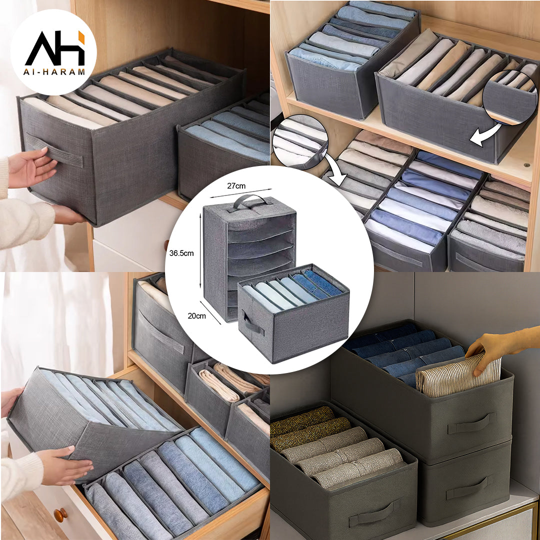 Washable Wardrobe Clothes Organizer