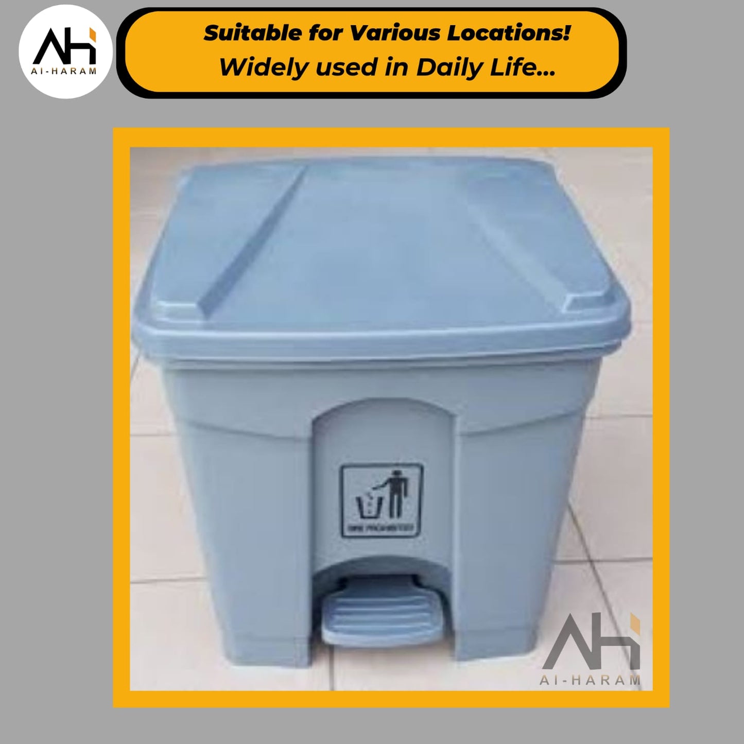 Pedal Dustbin 30L - Recycling Bin With Premium Quality