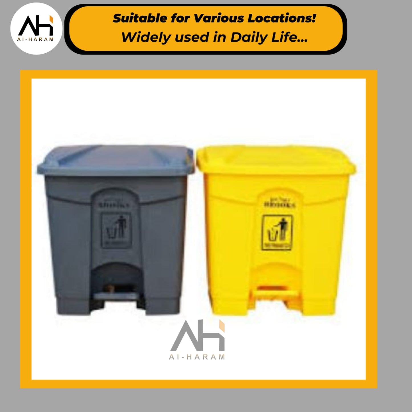 Pedal Dustbin 30L - Recycling Bin With Premium Quality