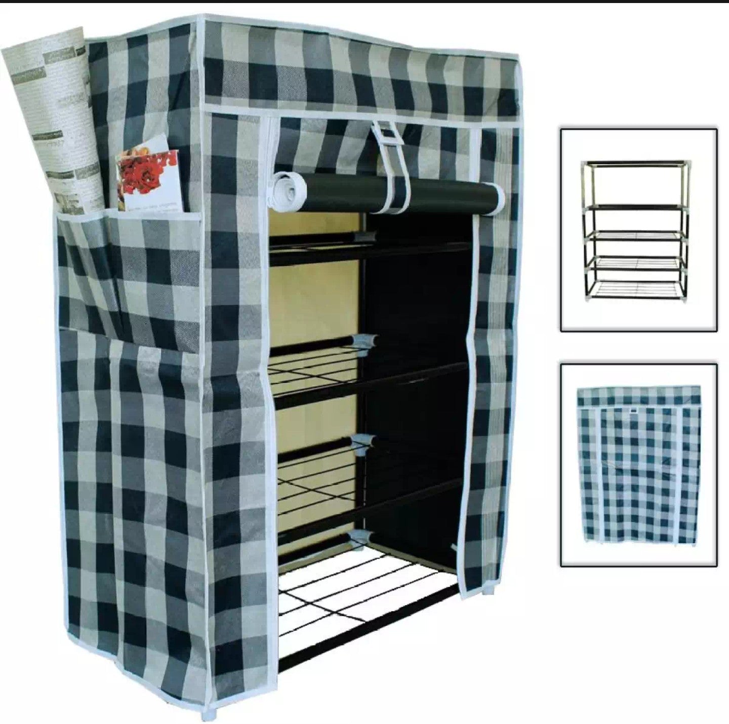 Shoe Stand Shoe Rack Multipurpose 5 Layer Shoe Shoe Storage.