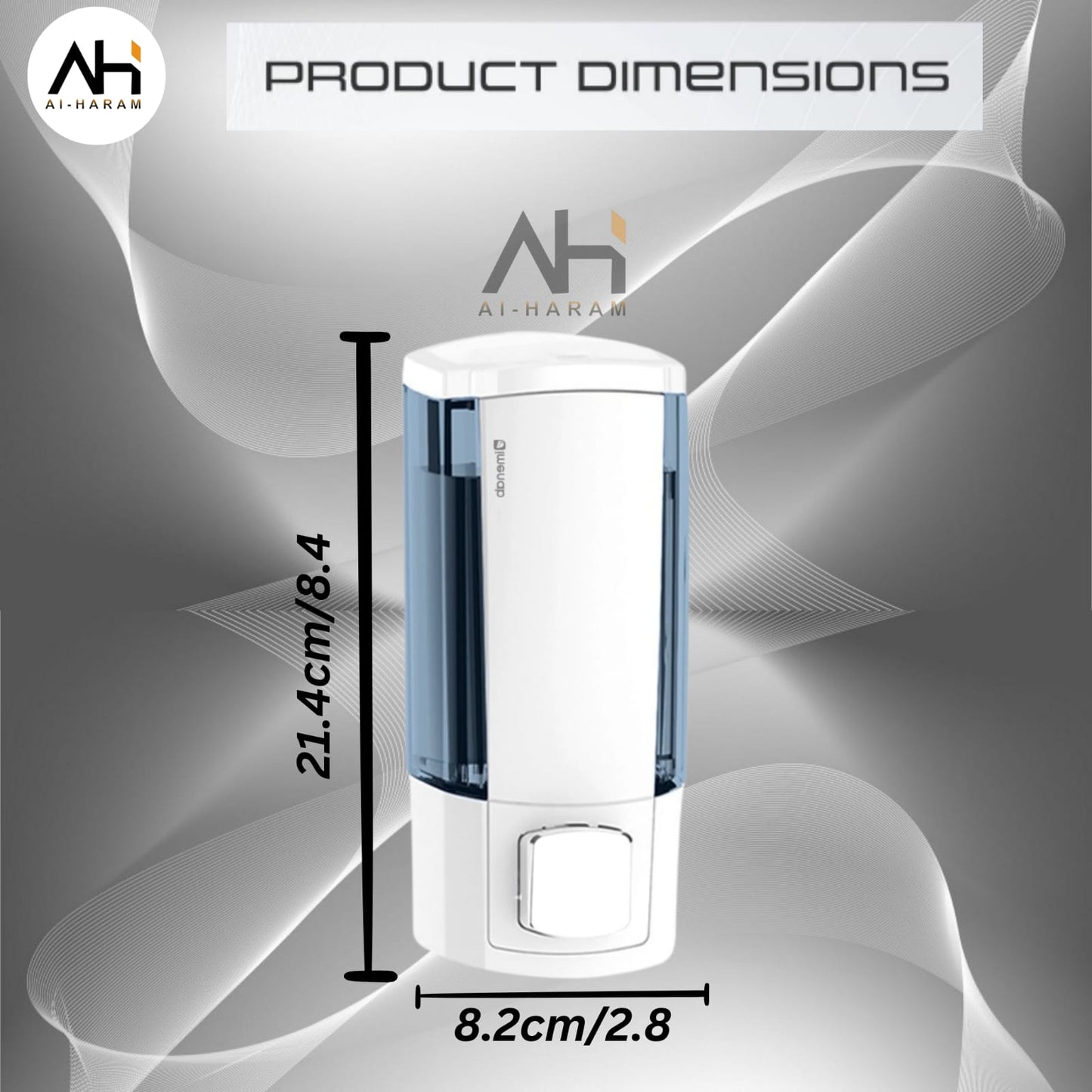 Wall-mounted Liquid Soap Dispenser - Gloria
