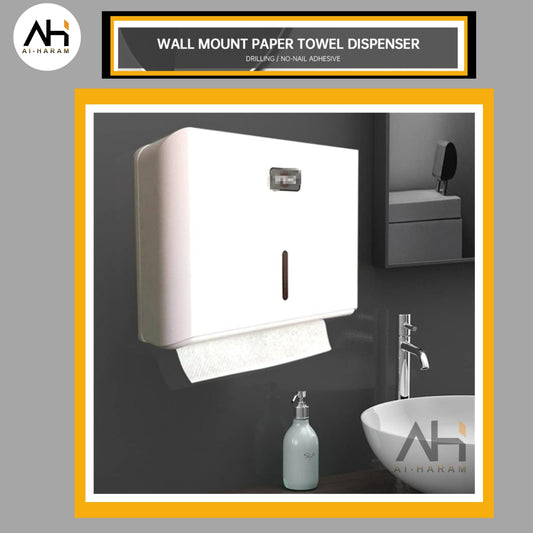 Wall-mounted Tissue Dispenser - Multipurpose - Toilet & Kitchen