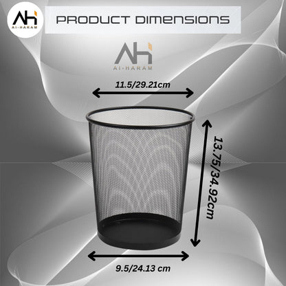 Round Style Metal Wire Mesh Bin - Paper Bin